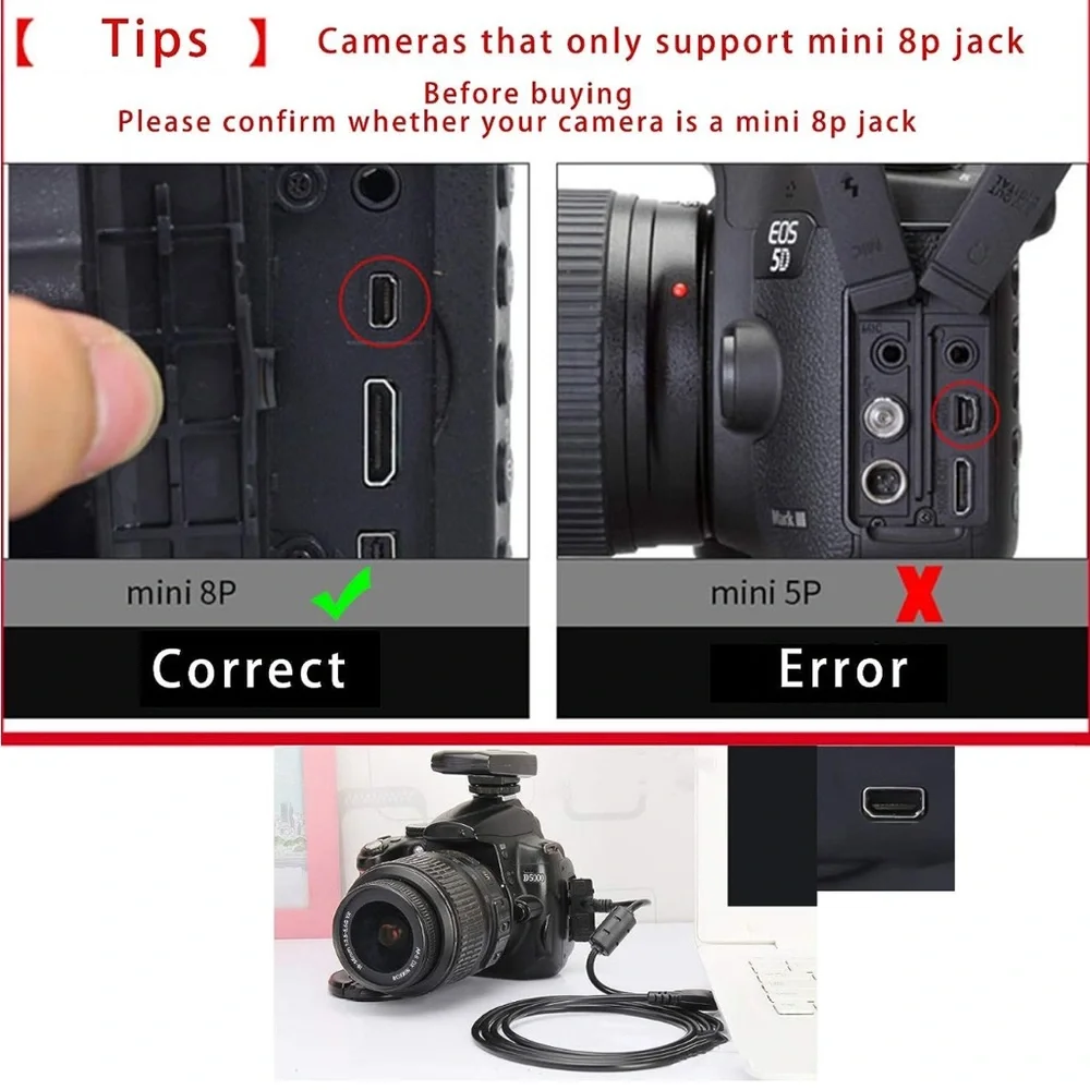NWT USB Camera Transfer Data Charger Charging Cable Cord for Nikon Coolpix